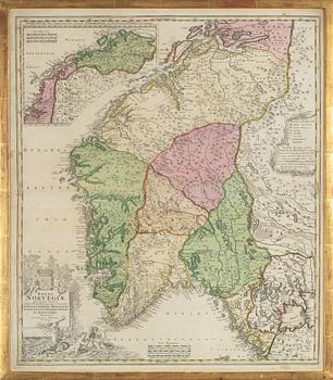 Johann Baptist Homann, engraving.