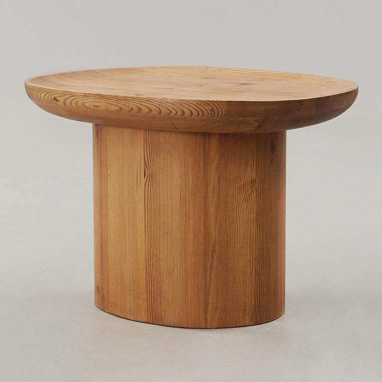 An Axel Einar Hjorth stained pine 'Utö' table, Nordiska Kompaniet, Sweden 1930's.