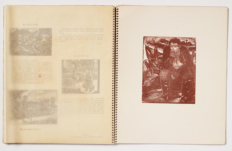 Art magazine, "Xylographie revue internationale de gravures sur bois", no 7 February 1935.