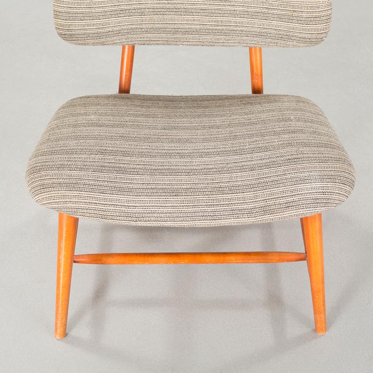 An Alf Svensson "TeVe" chair for Ljungs Industrier, Malmö, second half of the 20th century.