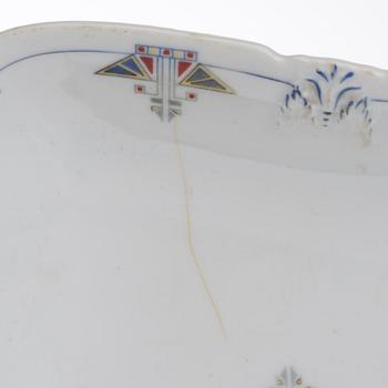 MATSERVIS, ca 64 delar, porslin, Weimar, Tyskland tidigt 1900-tal.