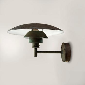 POUL HENNINGSEN, vägglampa för utomhusbruk, "PH", Louis Poulsen, Danmark.