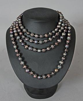 COLLIER, sötvattenpärlor, 1900/2000-tal.