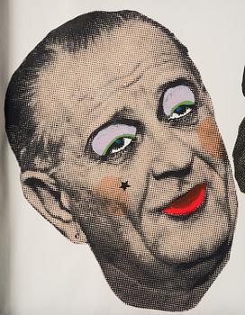 Jim Dine, "Drag - Johnson and Mao".