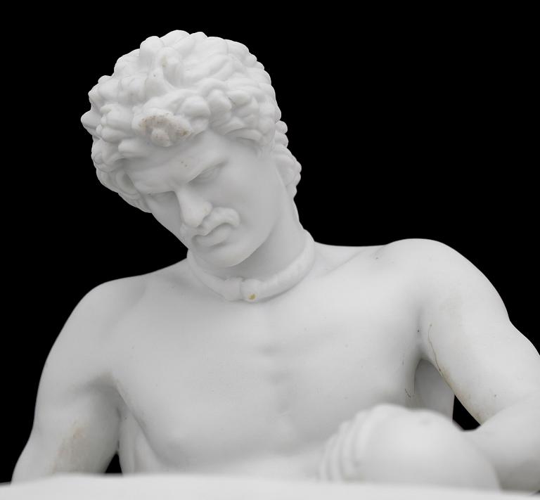 FIGURIN, parian, Bing & Gröndal Danmark. 1900-talets andra hälft.