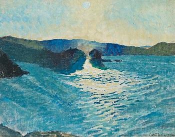 882. Carl Wilhelmson, "Solglitter" (Sun on Waves).