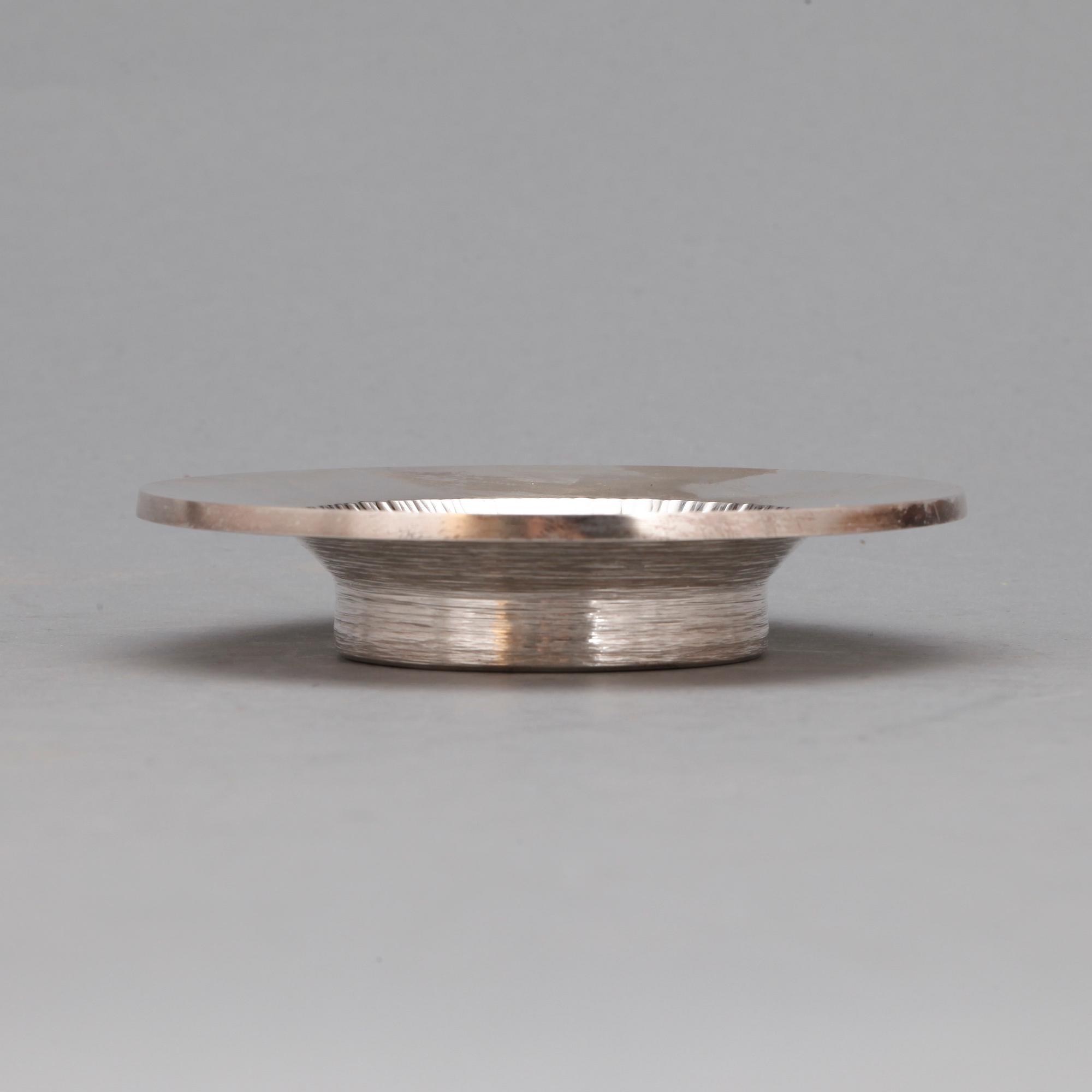 SKÅLFAT, sterlingsilver, Rey Urban, Stockholm, 1992. Vikt ca 172g.