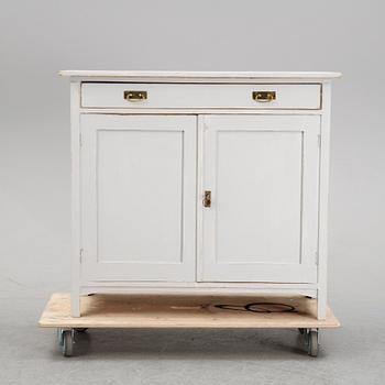 A conrtemporary painted cupboard.