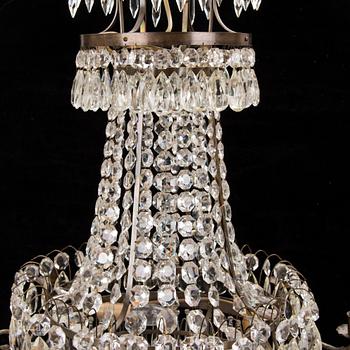 A 20th century chandelier.