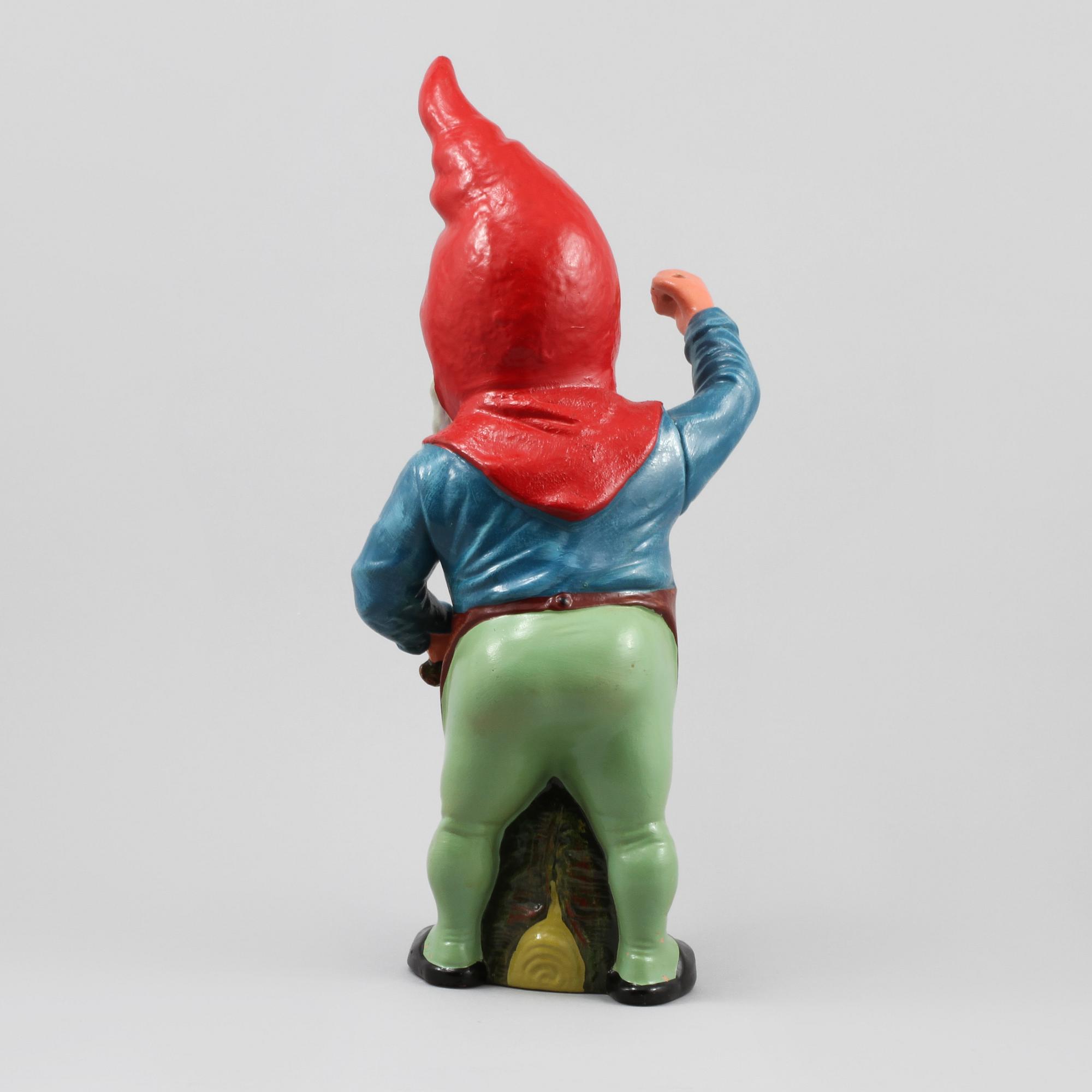 FIGUR, lergods, omkring 1900-talets mitt.