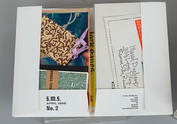 SMS: A COLLECTION OF ORIGINAL MULTIPLES.Different techniques, different sizes, edition 2000.
