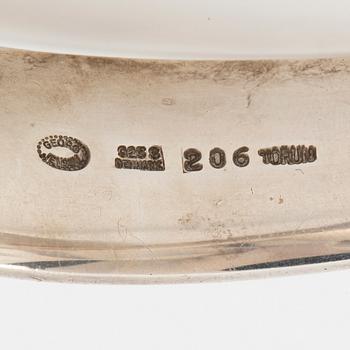 VIVIANNA TORUN BÜLOW-HÜBE, armring, silver, "Möbius", Georg Jensen.