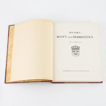 "Svenska slott och herresäten vid 1900-talets början", 18 volumes, different years and publishers.