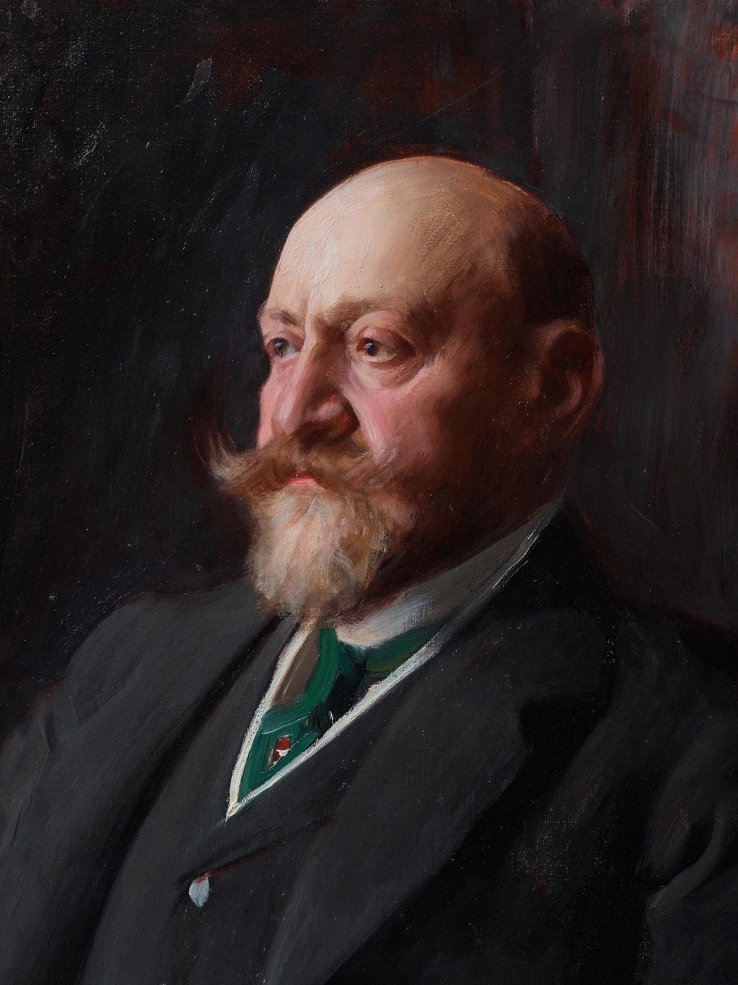 Anders Zorn, Sir Ernest Cassel (1852-1921).