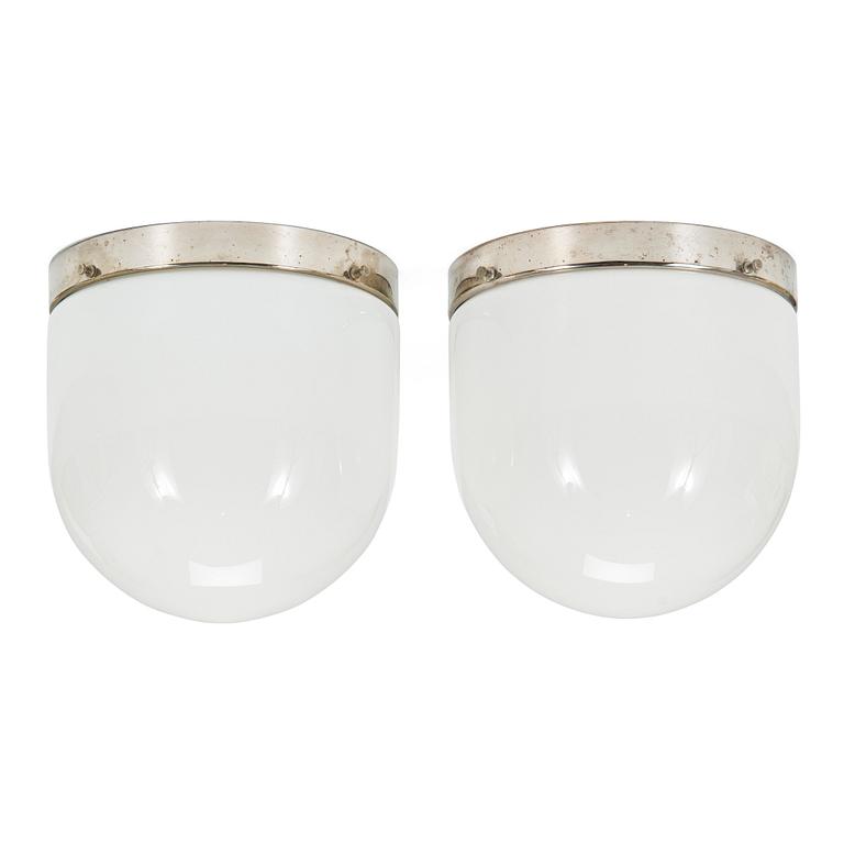 Paavo Tynell, Two 1930's wall lights / ceiling lights model 2002 forTaito.