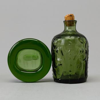 ERIK HÖGLUND, glas, 12 delar, Boda.