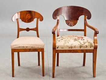 STOLAR 2+2, Karl-Johanstil, omkring 1900.