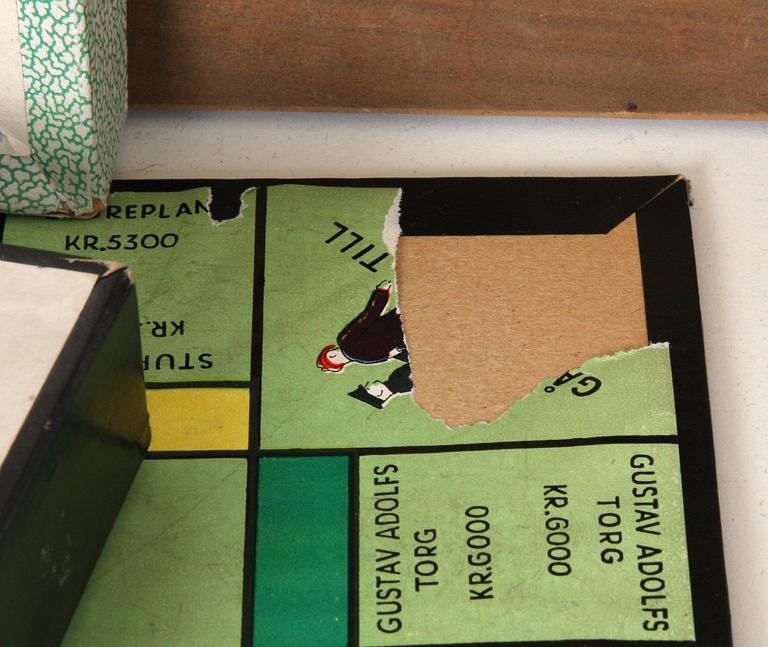 PARTI SPEL, bl a Monopol o Svarte Petter.