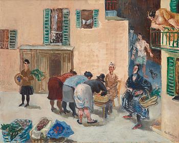 532. Per Krohg, Market.