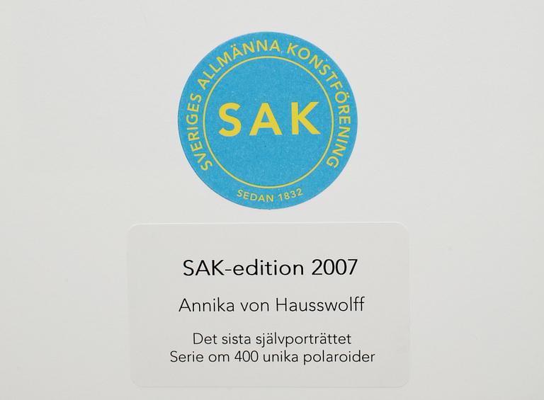 ANNIKA VON HAUSSWOLFF, fotografi, SAK-edition 2007.