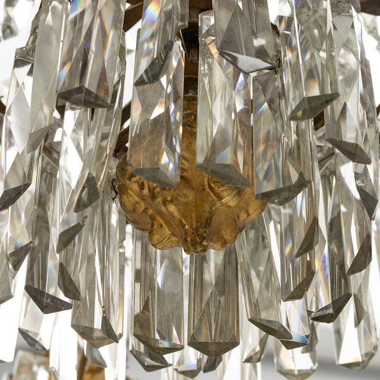 A chandelier, end of the 19th Century.