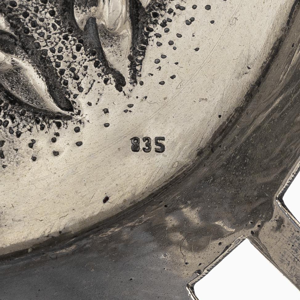 Gallerskålat, 2 st, silver, 1900-tal.