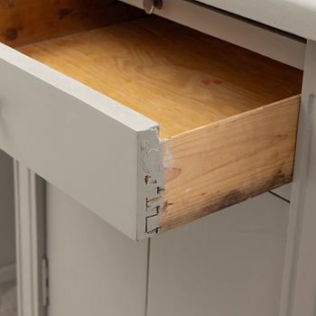 A pair of bedside cabinets, later part of the 20th century.