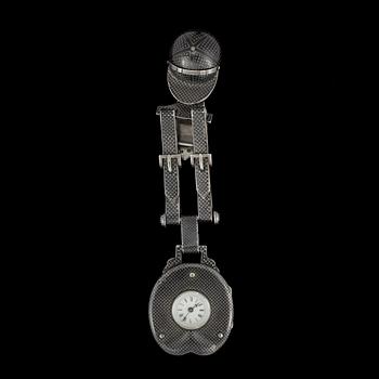 SMYCKEUR / CHATELAINE, silver, niello, Wien, Österrike-Ungern, 1800-talets slut.