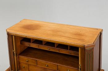 A Swedish late gustavian writing desk, late 18th century.