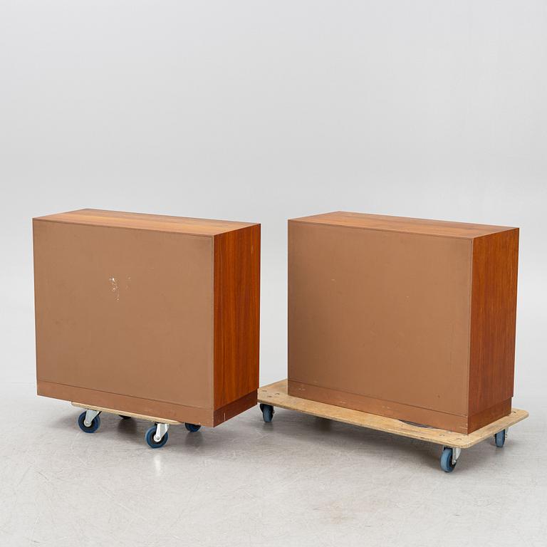A pair of sideboards, mid 20th century.