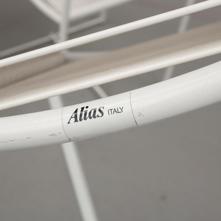 GIANDOMENICO BELOTTI, stolar, 4 st, "Spaghetti", Alias, Italien, modellen formgiven 1960.