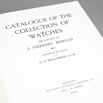 KATALOG. JP Morgan Collection, of Watches, förord författat 1912.