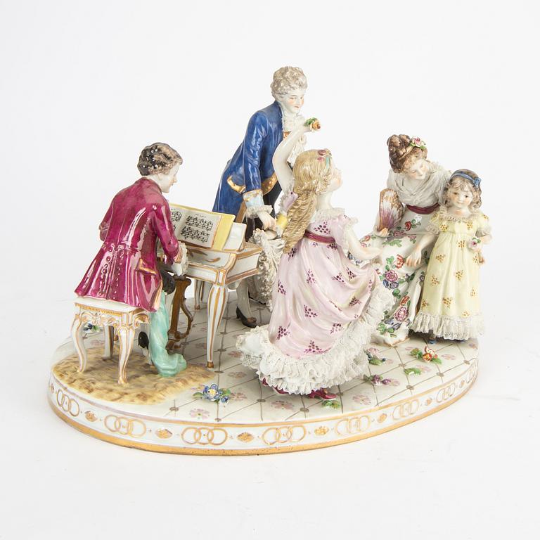 A German porcelain figurine first half of the 20th century.