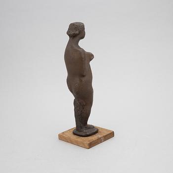 Bror Marklund, skulptur, brons, signerad, daterad 1945 och numrerad 5/85. Gjutarstämpel.