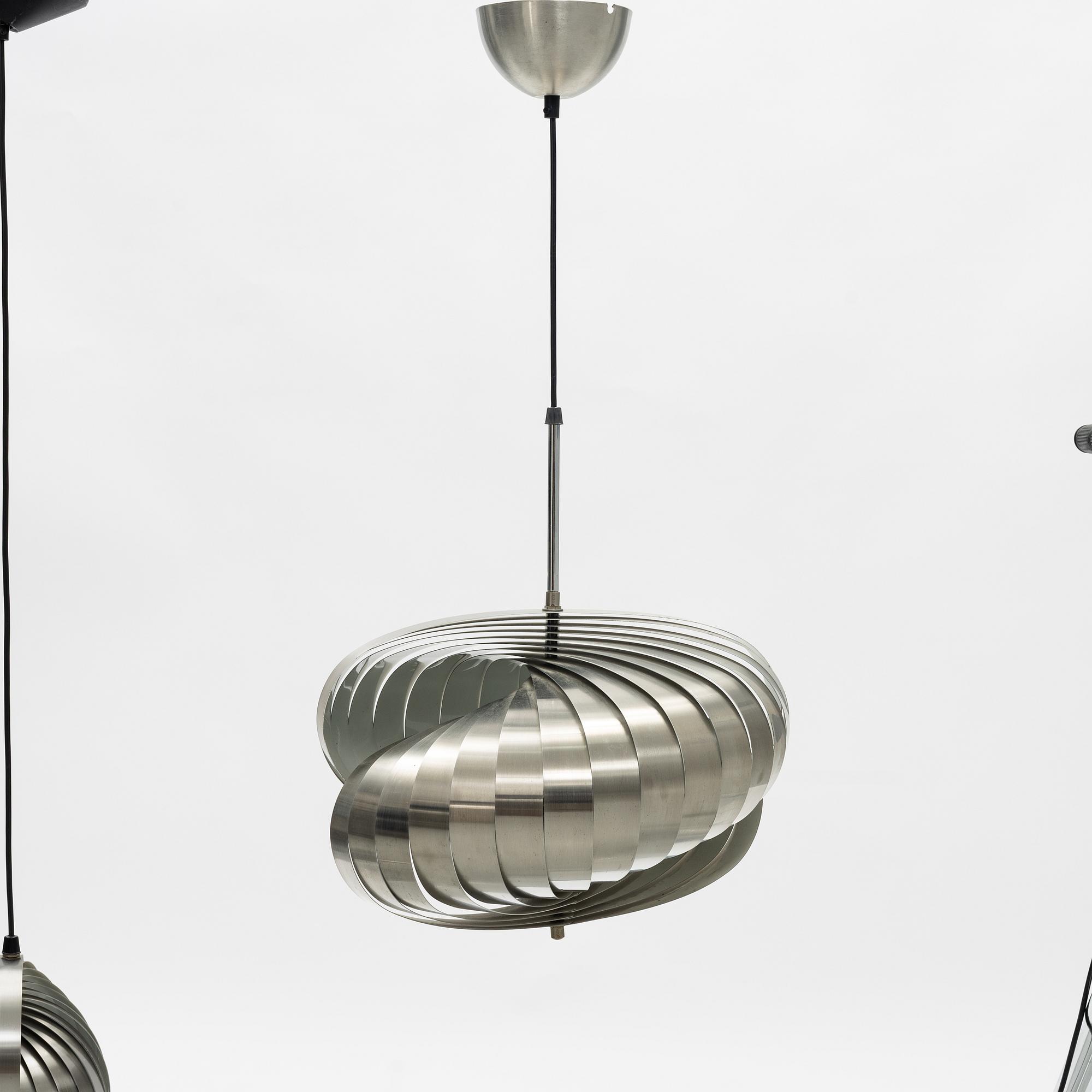 Henri Mathieu, taklampa, Lyfa, Danmark, 1970-tal.