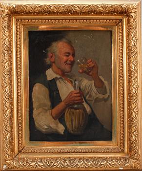 KONSTANTIN STOITZNER, olja på pannå, 2 st, signerade.