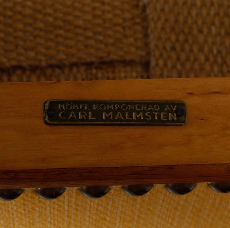 STOLAR, 6 st, "Gustavus", Carl Malmsten, 1900-talets andra hälft.