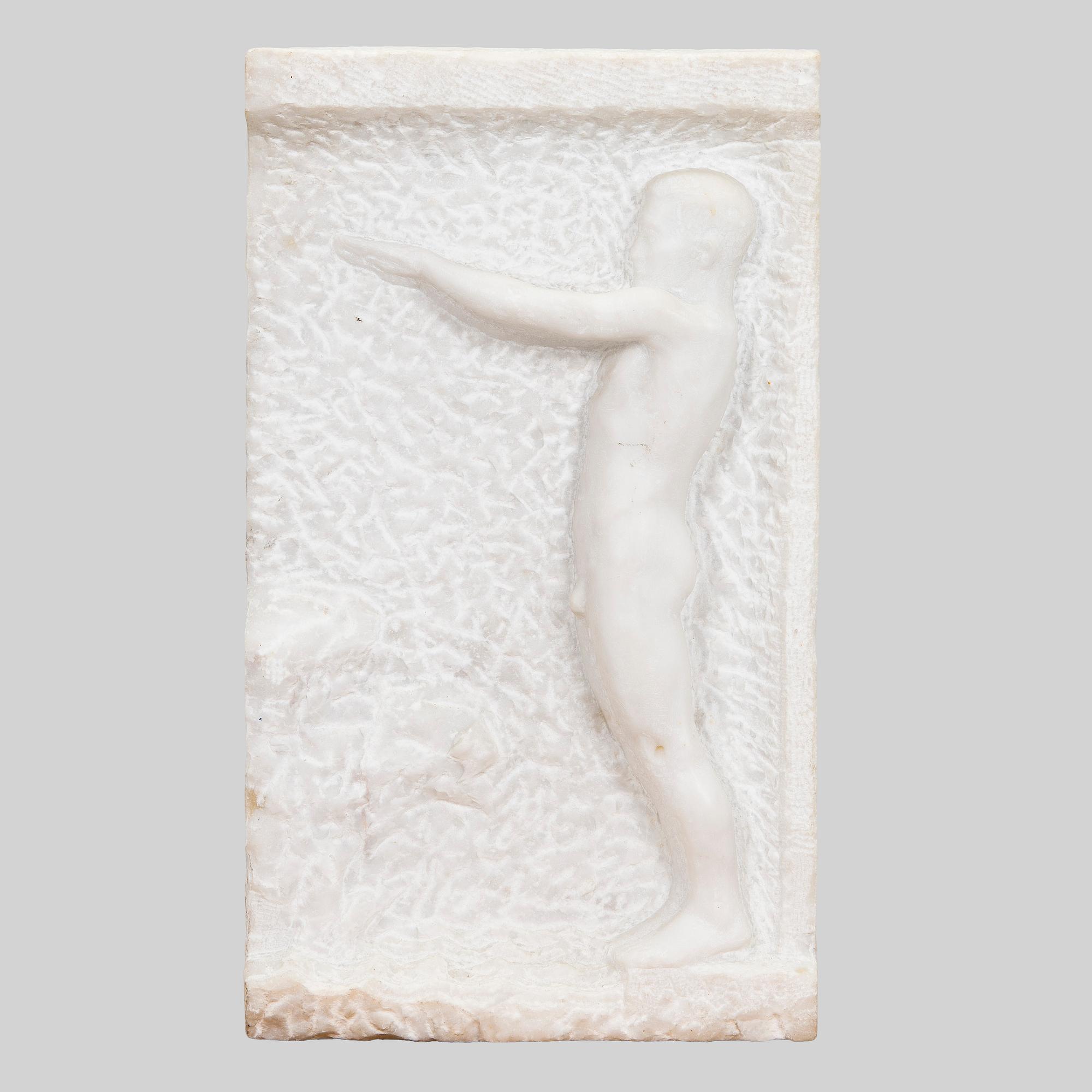 Oskar Raja-aho, Standing man.