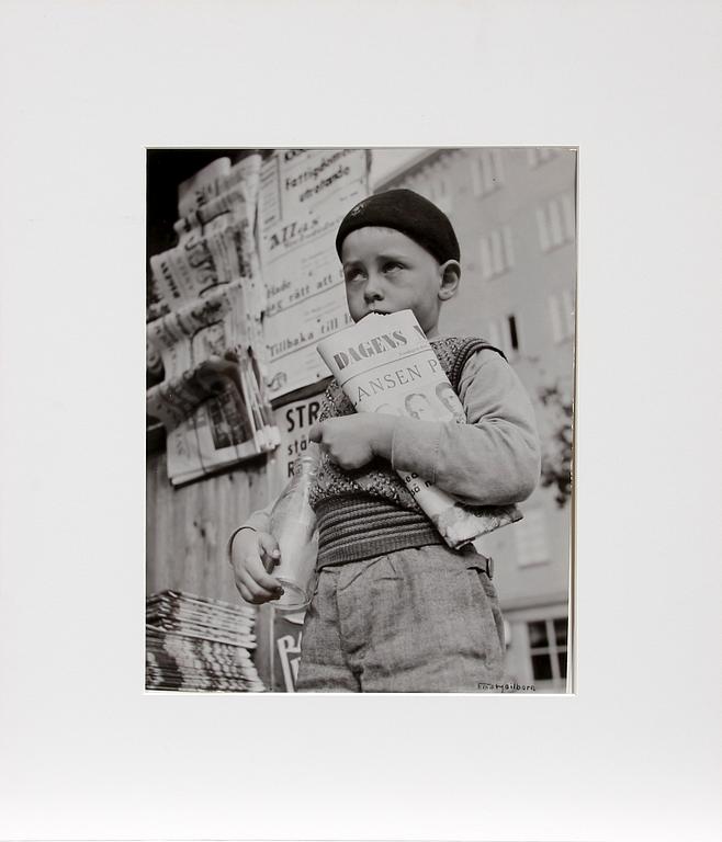 EMIL HEILBORN, fotografi, 1940-tal, sign.