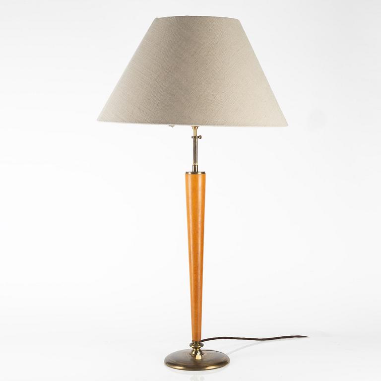 Bertil Brisborg, a monumental table lamp model "30910", Nordiska Kompaniet, 1940s.