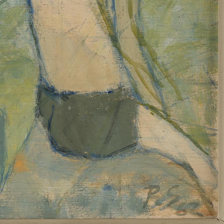 Ragnar Sandberg, Bathing on a cliff.