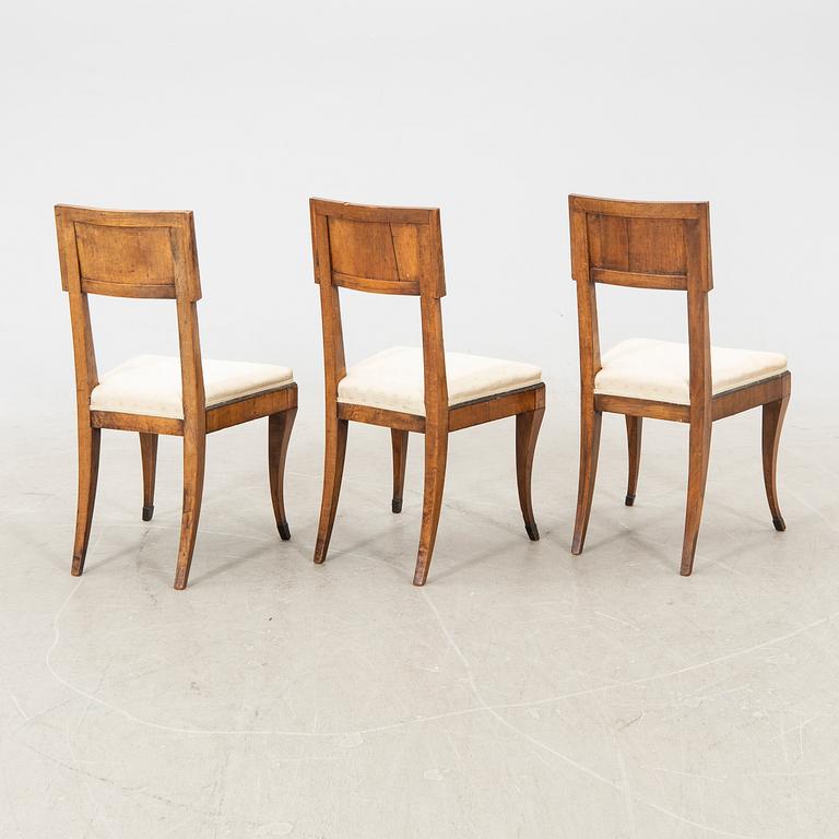 Chairs 6 pcs possibly Italy second half of the 19th century.
