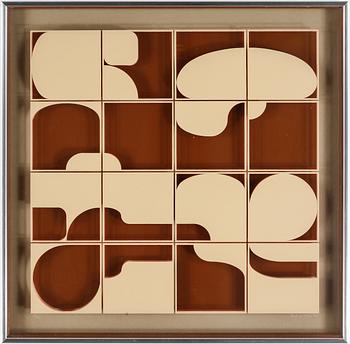 Beck & Jung (Holger Bäckström & Bo Ljungberg) · BECK & JUNG (HOLGER BÄCKSTRÖM & BO LJUNGBERG), screenprint på plexiglas, signerad och daterad 1975. Numrerad 6/14