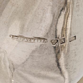 A Neo-Rococo silver bowl, maker's mark of Johan Theodor Palmgren, Norrköping, Sweden 1861. .