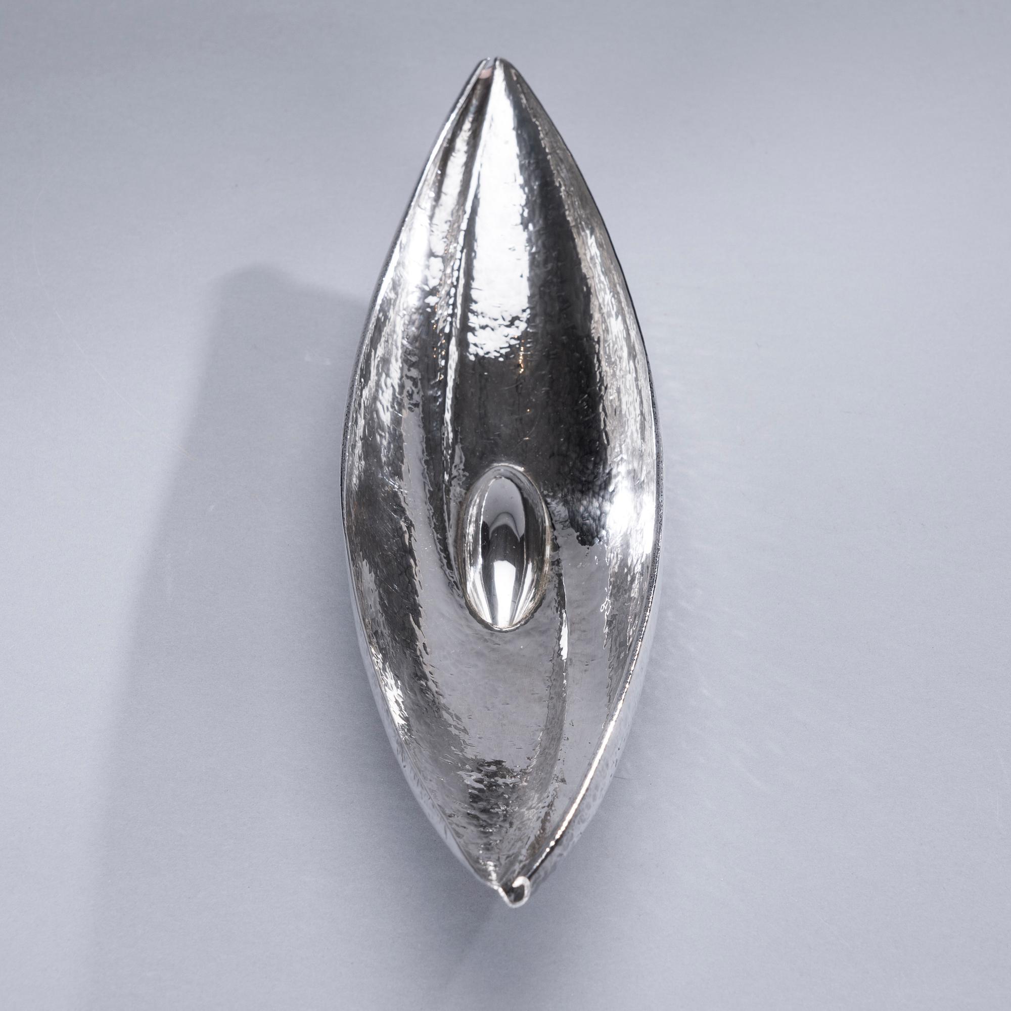 TAPIO WIRKKALA, SKÅL. Silver 916. Sign. TW. Kultakeskus, Tavastehus 1966.