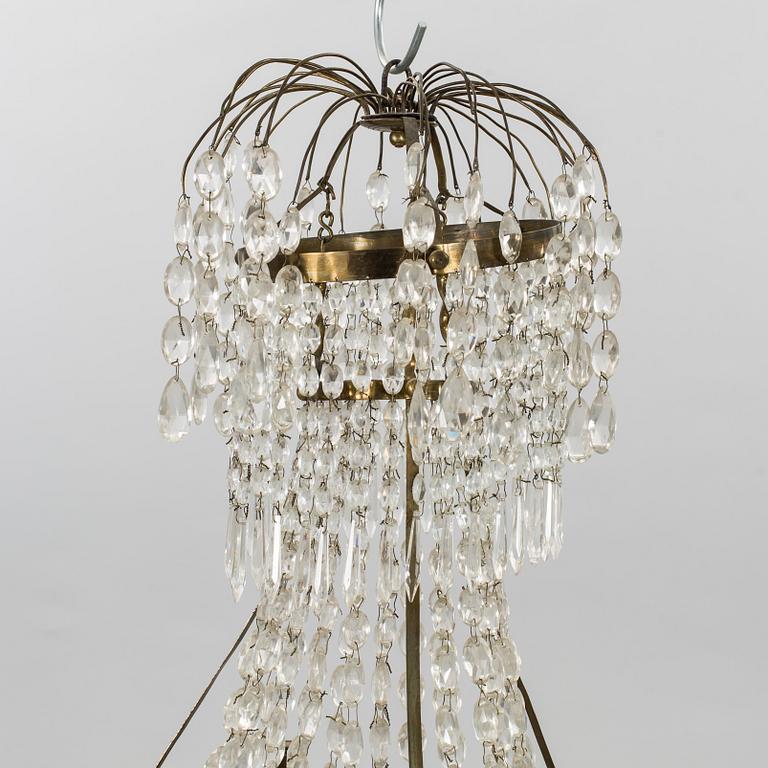 A CHANDELIER, first half of 20th century.