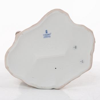 Lladro, two figurines, Salvador Furió, "A fishing lesson", and José Puché, "Fishing with gramps", Spain.