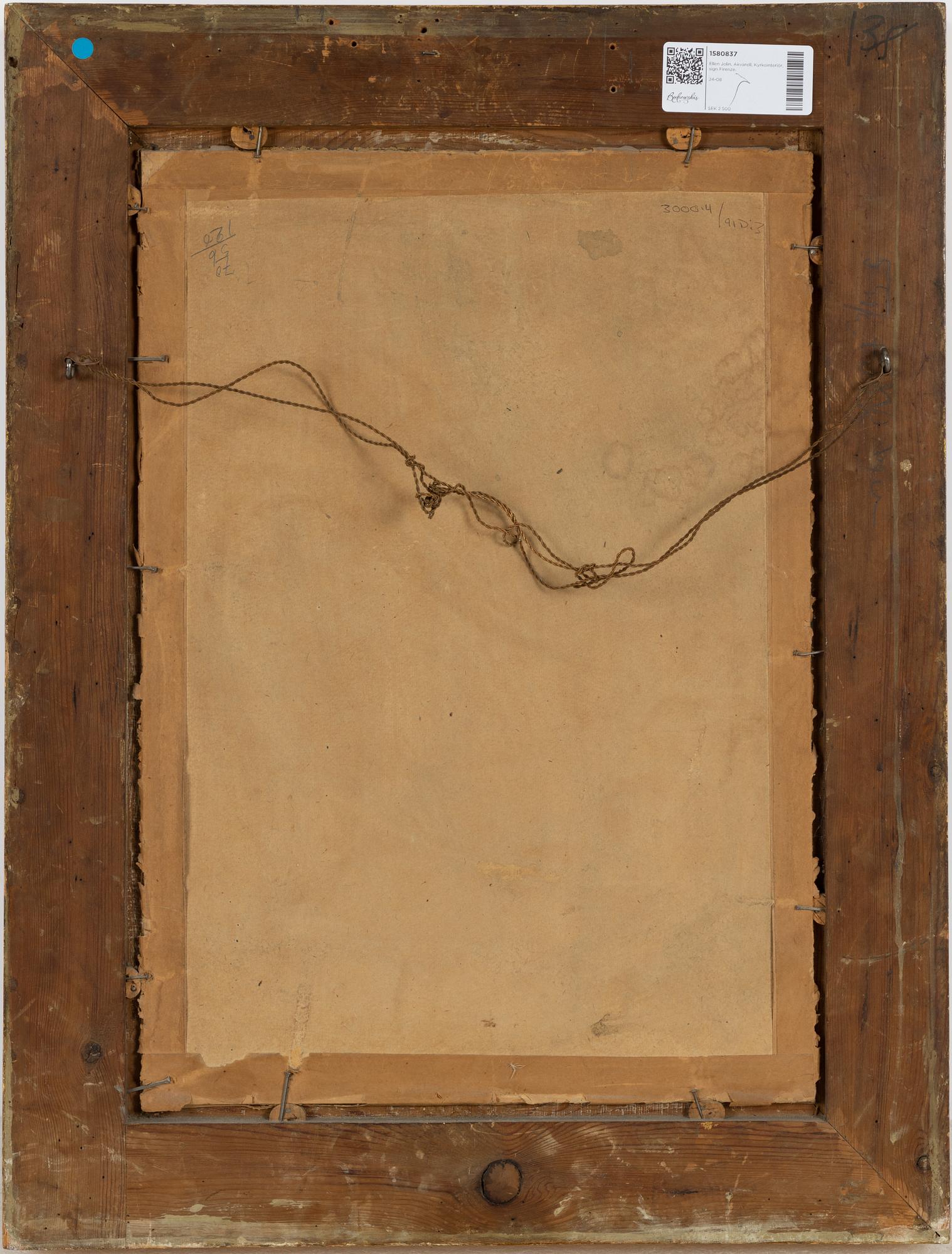 Ellen Jolin, Från Från Santa Maria Novella, Florens.