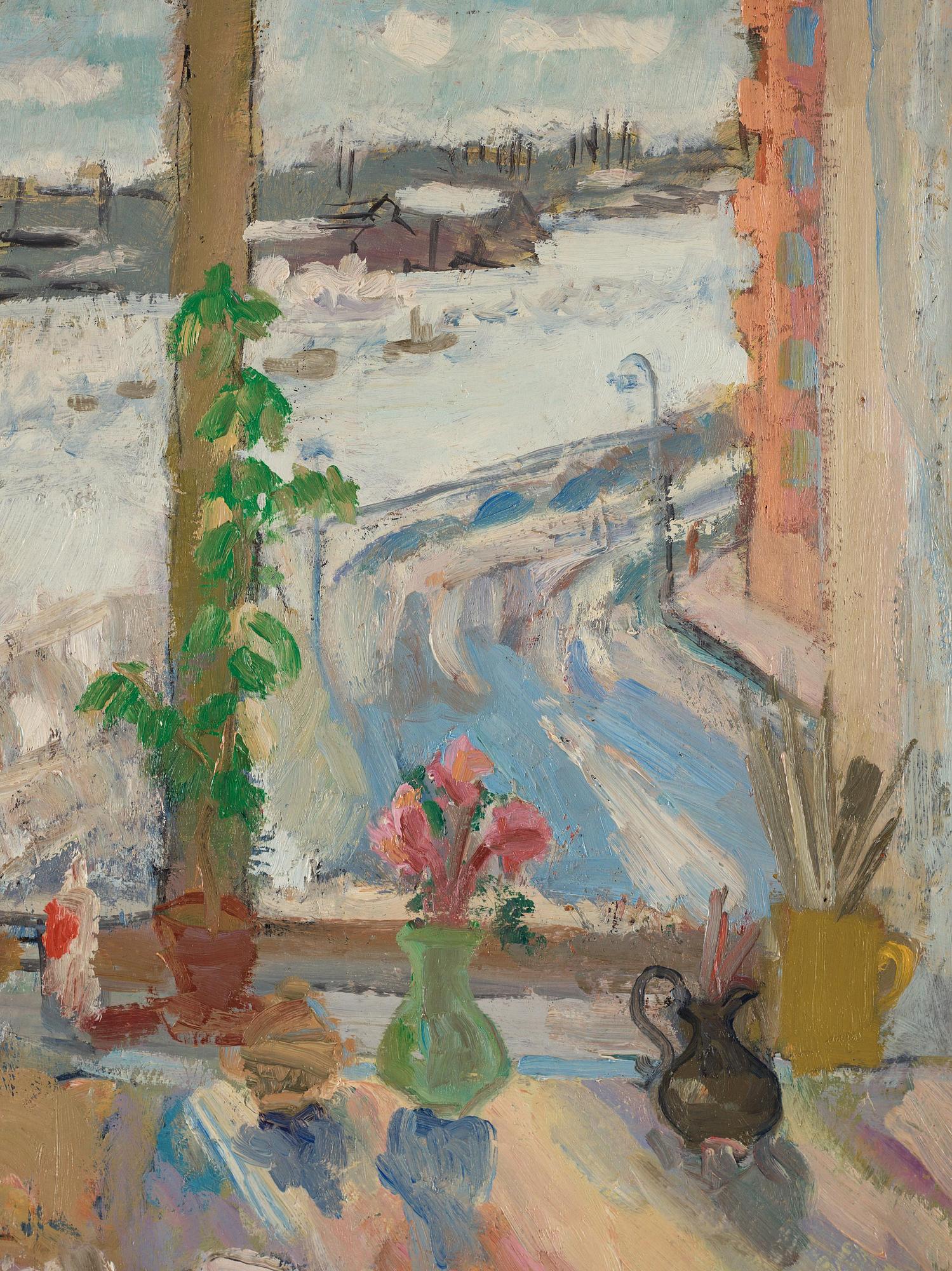 Sven X:et Erixson, Woman in a hat.