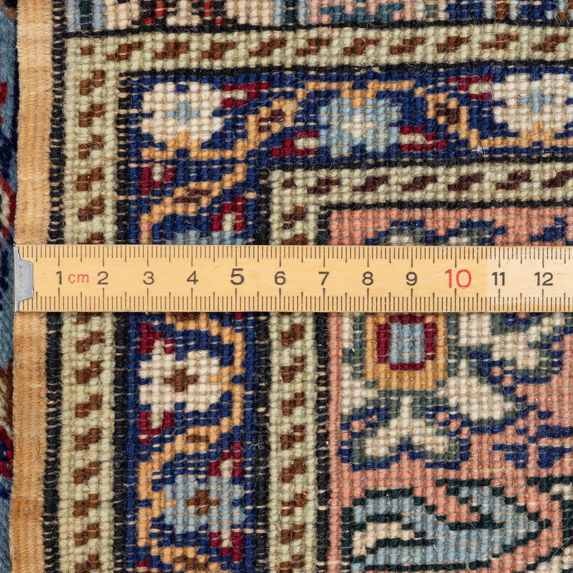 Gallery carpet, semi-antique Kayseri Saf, approx. 220 x 87 cm.